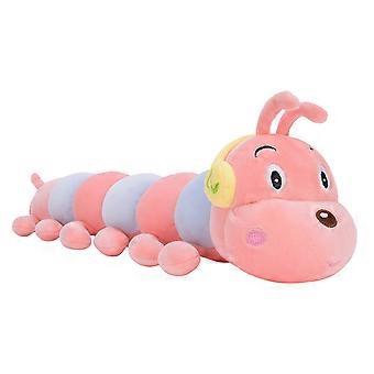 Lindo bebé gusano carpintero peluche corto animal de peluche muñeca juguete almohada regalos de dibujos animados