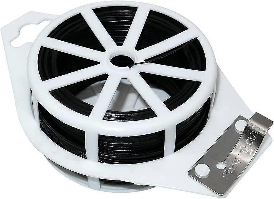 100 meter black garden soft tie rope, plant winding tie support wire and cutter