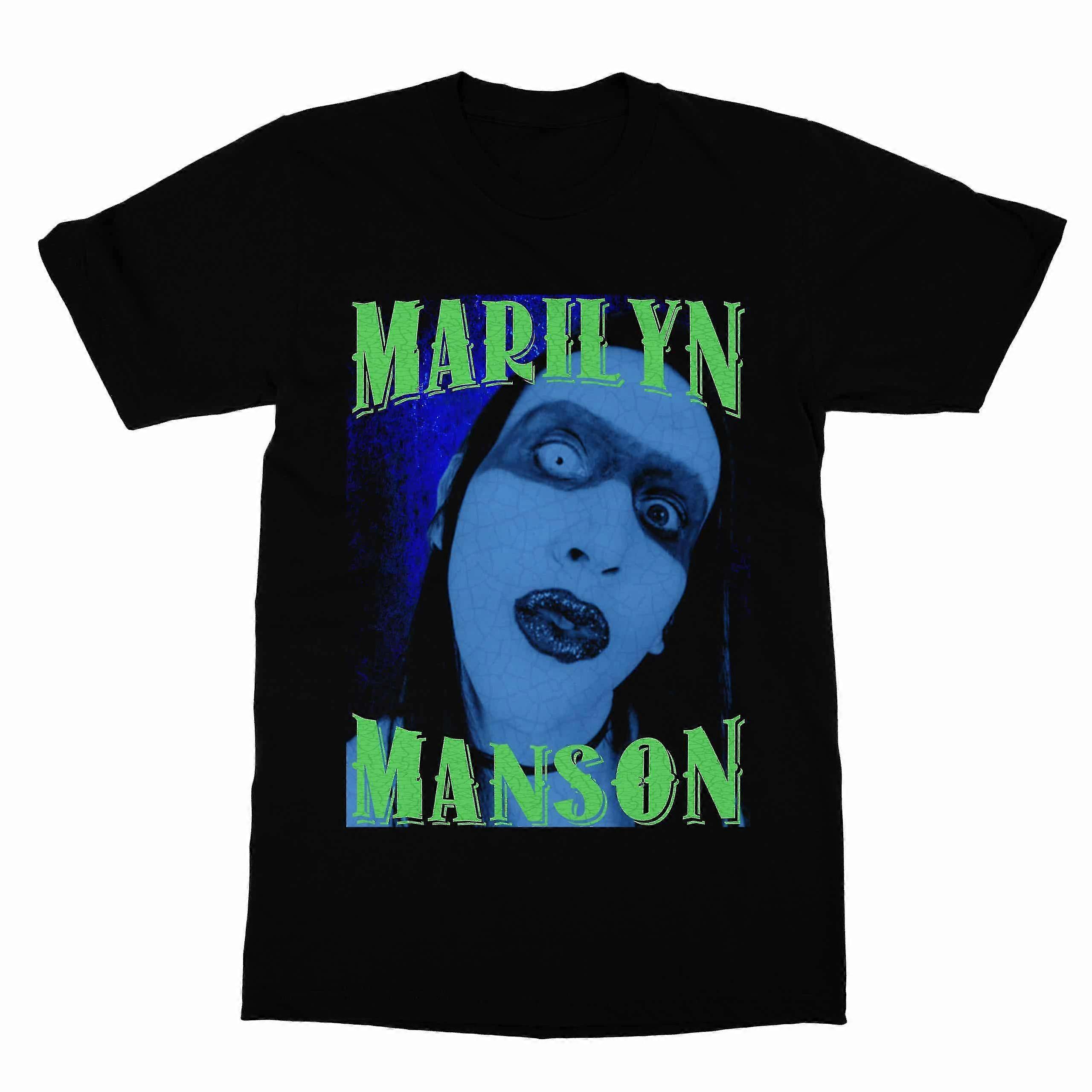 Vintage styl Marilyn Manson Tričko