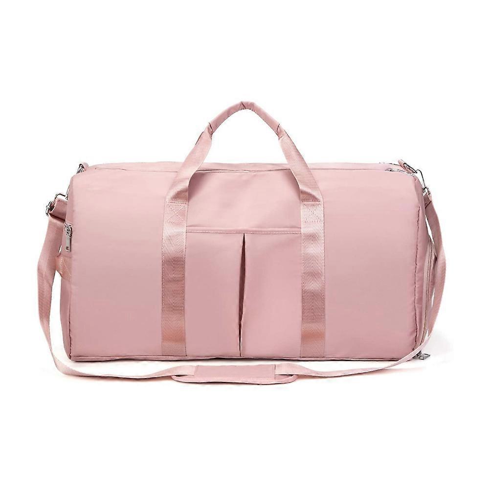 Stylish and Functional Travel Duffel Bag with Wet Pocket and Shoe Compartment