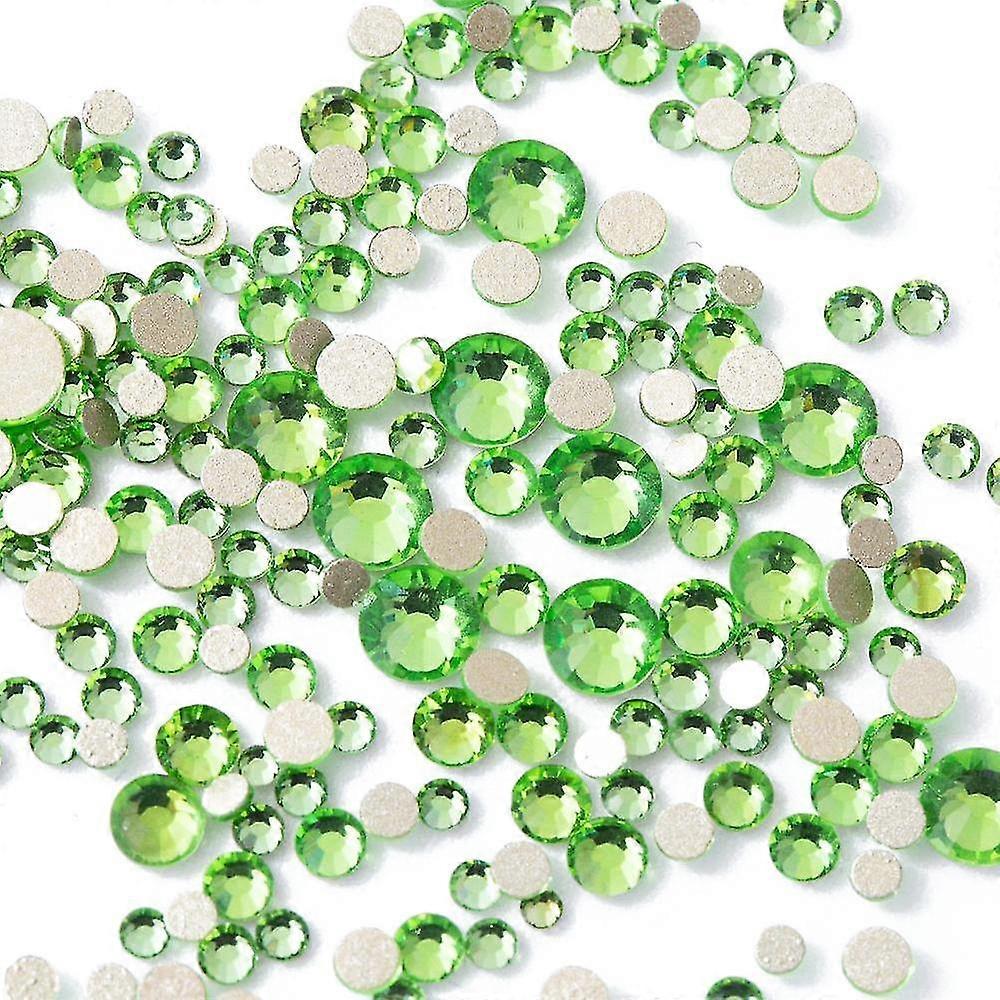 Grüner Kristall Flatback Grüner Strass Nail Art