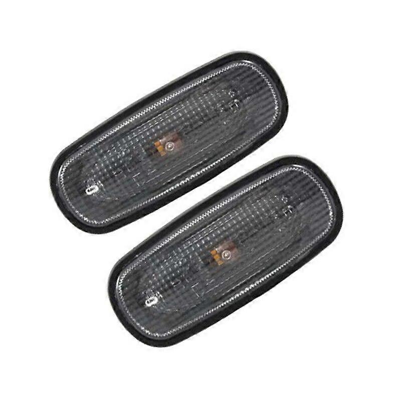 1/2 PCS FOR LAND ROVER DISCOVERY 2 FENDER CLEAR SIDE MARKER REPEATER LIGHT OEM XGB100310