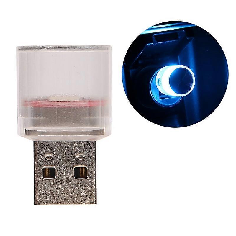 USB Car Light Mini LED Auto Interior Atmosphere Light Colorful Decorative Lamp