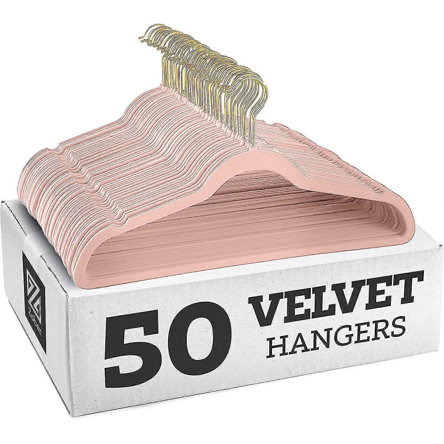 Cintres en velours antidérapants - Cintres de costume (pack de 20)