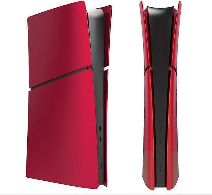 Cd-rom Version for PS5 Slim Host Shell, Controller Game Console Shell,Anti-Scratch Shockproof ABS Hard Shell