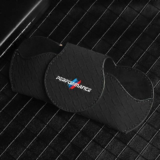 Car Sun Visor Magnetic Glasses Storage Bag Card Holder Organizer For BMW Performance F30 F20 F10 F40 E92 E91 G20 G30 G05 G06 G07