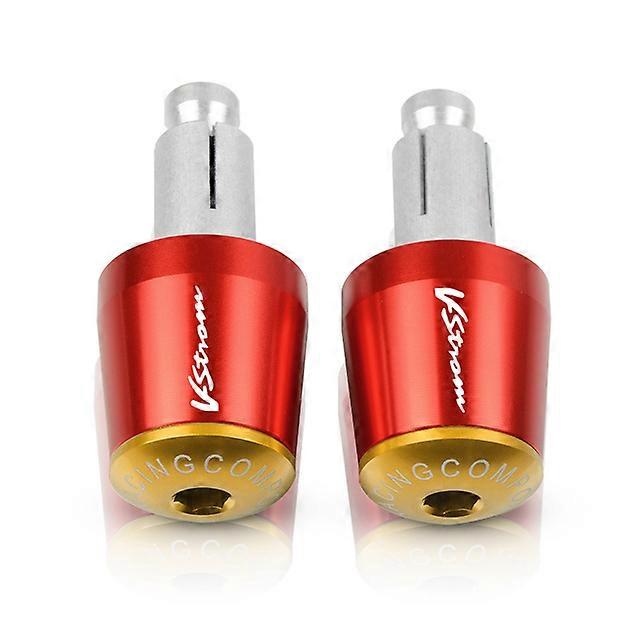 Motorcycle 7/8 22mm Handlebar Grips End Handle Bar Cap End Plug For Suzuki DL250 DL650 DL1000 V-STROM VSTROM DL 250 650 1000