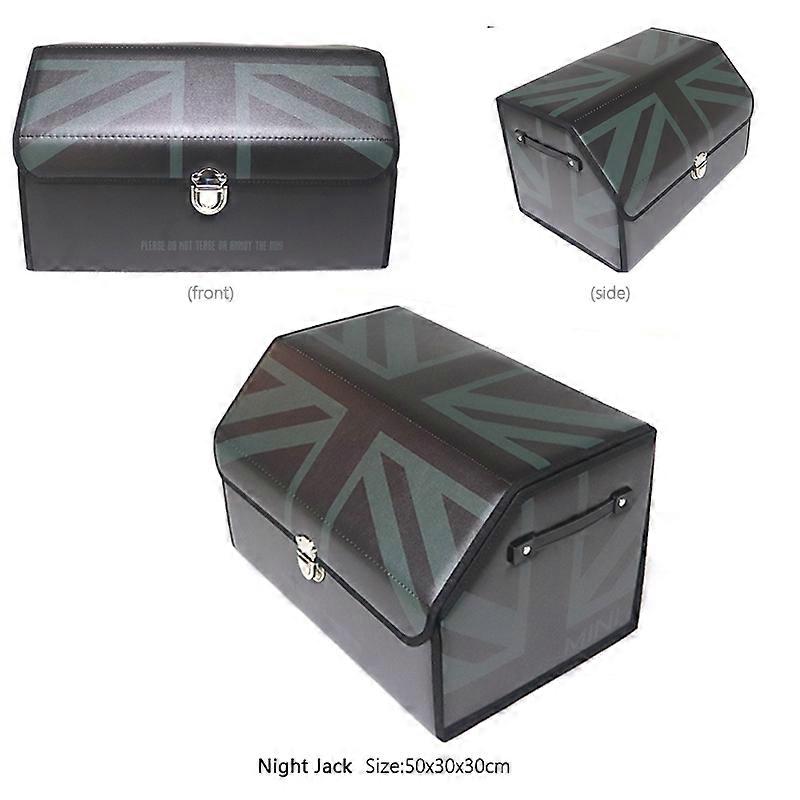 Leather Car Storage Trunk Box Organizer For Mini Cooper R50 R52 R53 F56 F55 F54 F60 R56 R55 R60 R61 R57 R58 F54