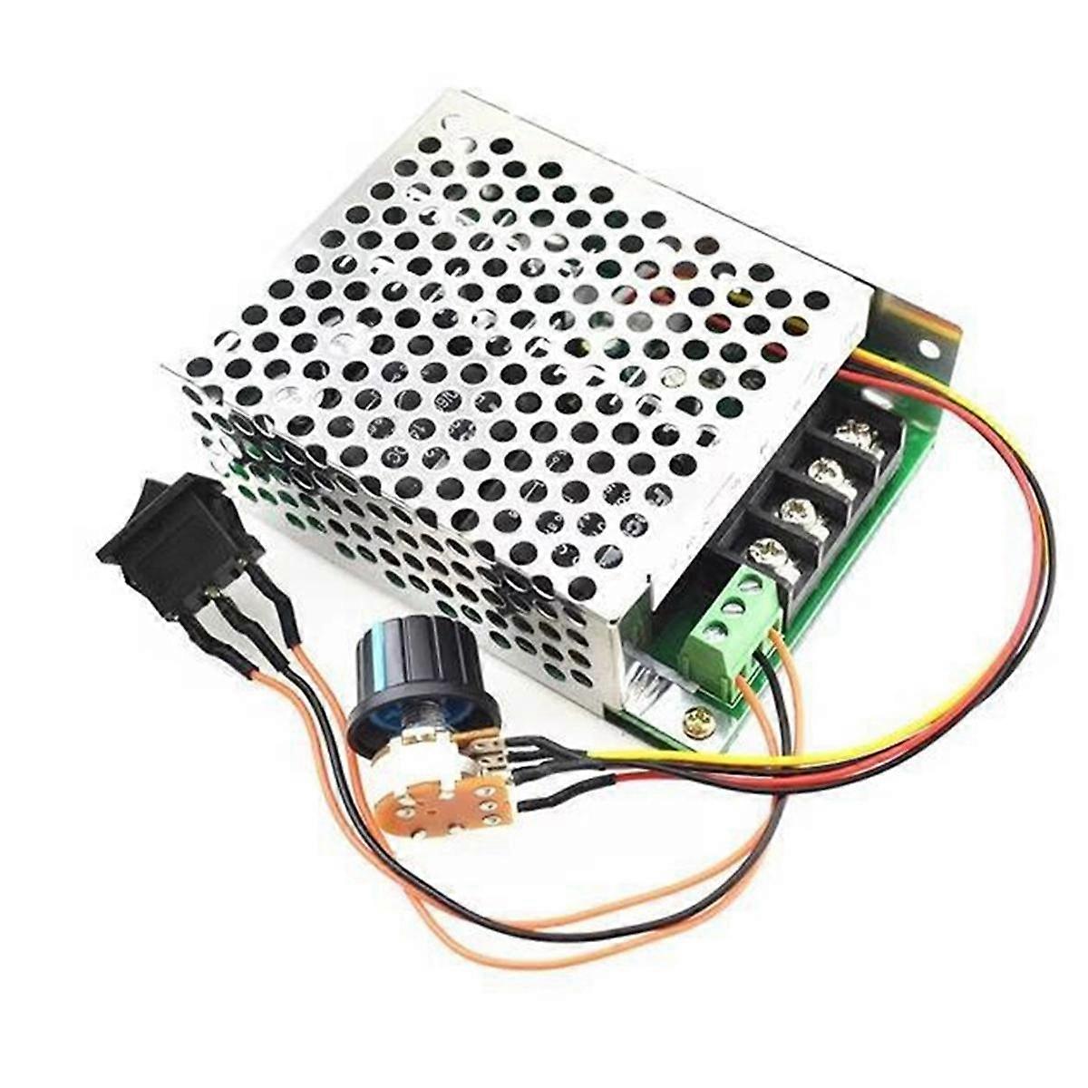 Ρυθμιστής ταχύτητας κινητήρα PWM DC 12V24V36V48V Διακόπτης εμπρόσθιας και όπισθεν κινητήρα Διακόπτης εμπρόσθιας και όπισθεν 40A