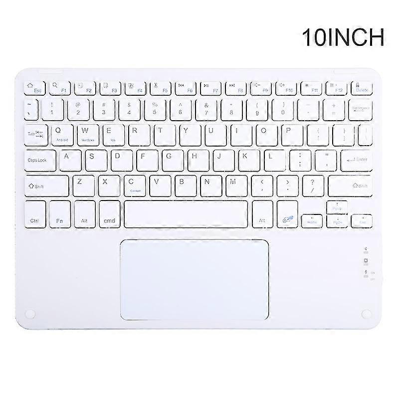7/9/10 Inches Wireless Bluetooth-compatible Lightweight Keyboard With Touchpad Cellphone Tablet Laptop Keyboard Portable Travel Home Office Keypad