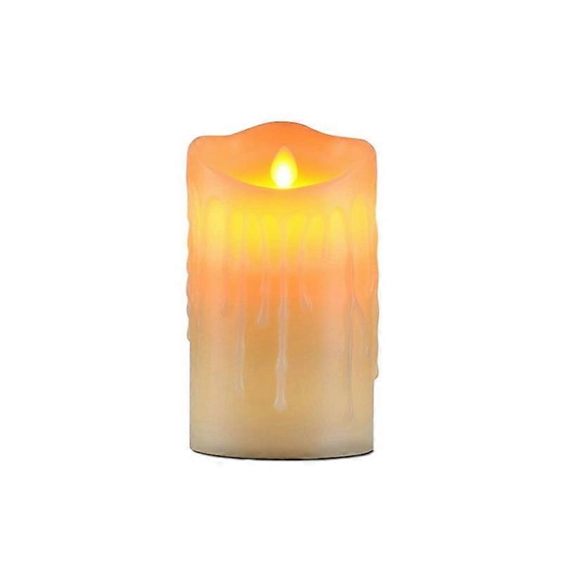 LED Electronic Candle Light Halloween Prop, Size: 7.5x12.5cm