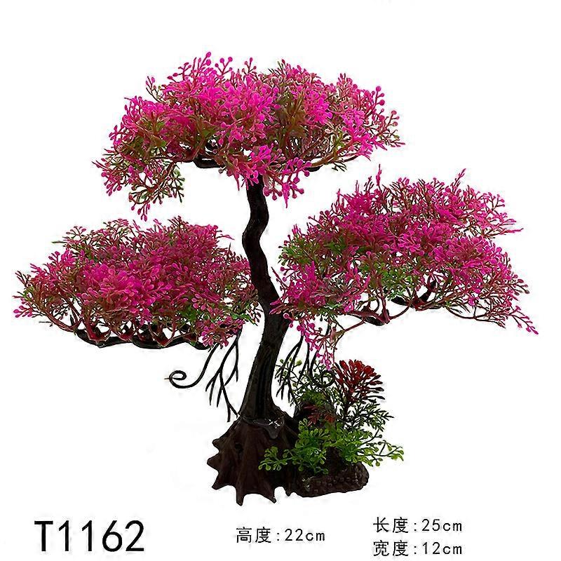 Plastic aquarium plants suitable for aquariums T1162