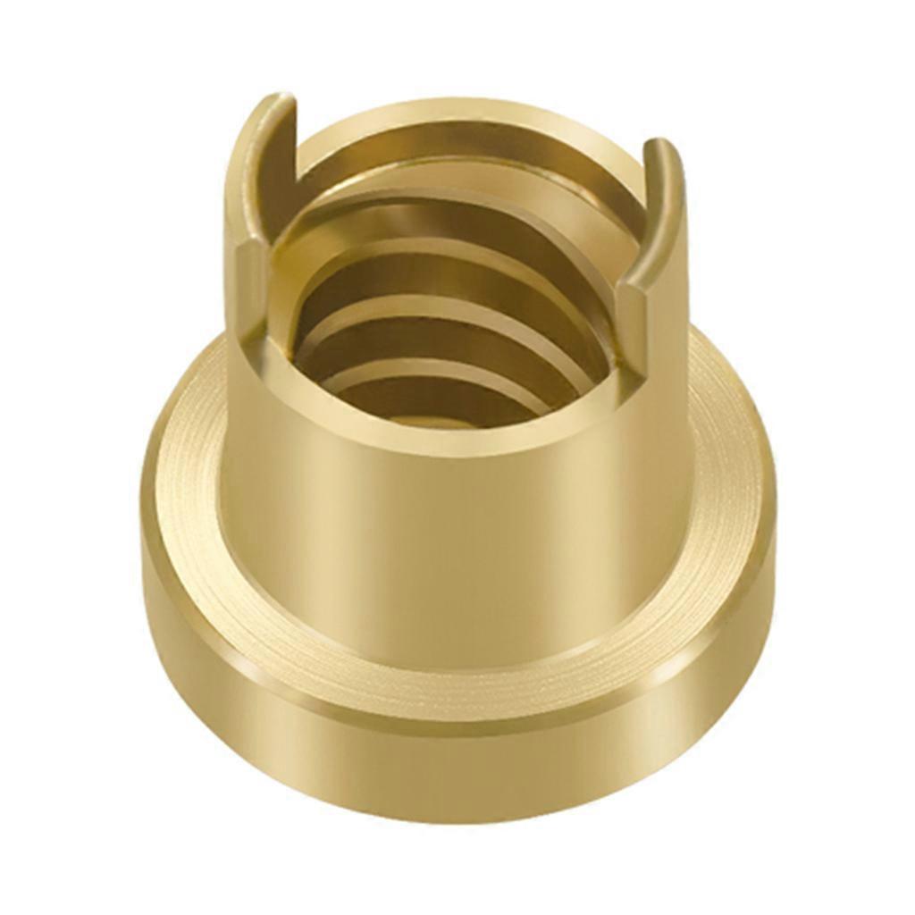GZLCEU 4 stuks T8 anti-terugslagmoer, messing backlash splijtmoer, veerbelaste voor Ender CR Tornado 3D-printer CNC Z-as 8 mm Acme schroefdraadstang GZLCEU 4 stuks T8 anti-terugslagmoer, messing backlash splijtmoer, veerbelaste voor Ender CR Tornado 3D-printer CNC Z-as 8 mm Acme schroefdraadstang