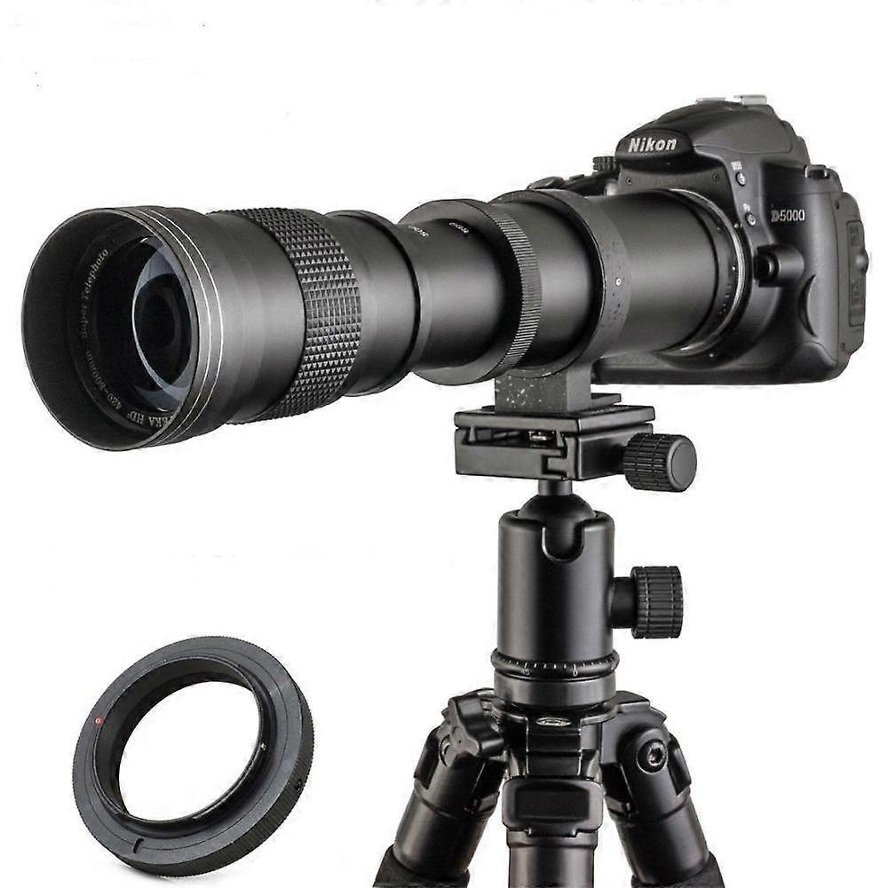 JINTU 420-800mm Super Telephoto Lens Fit for Sony A-mount Alpha