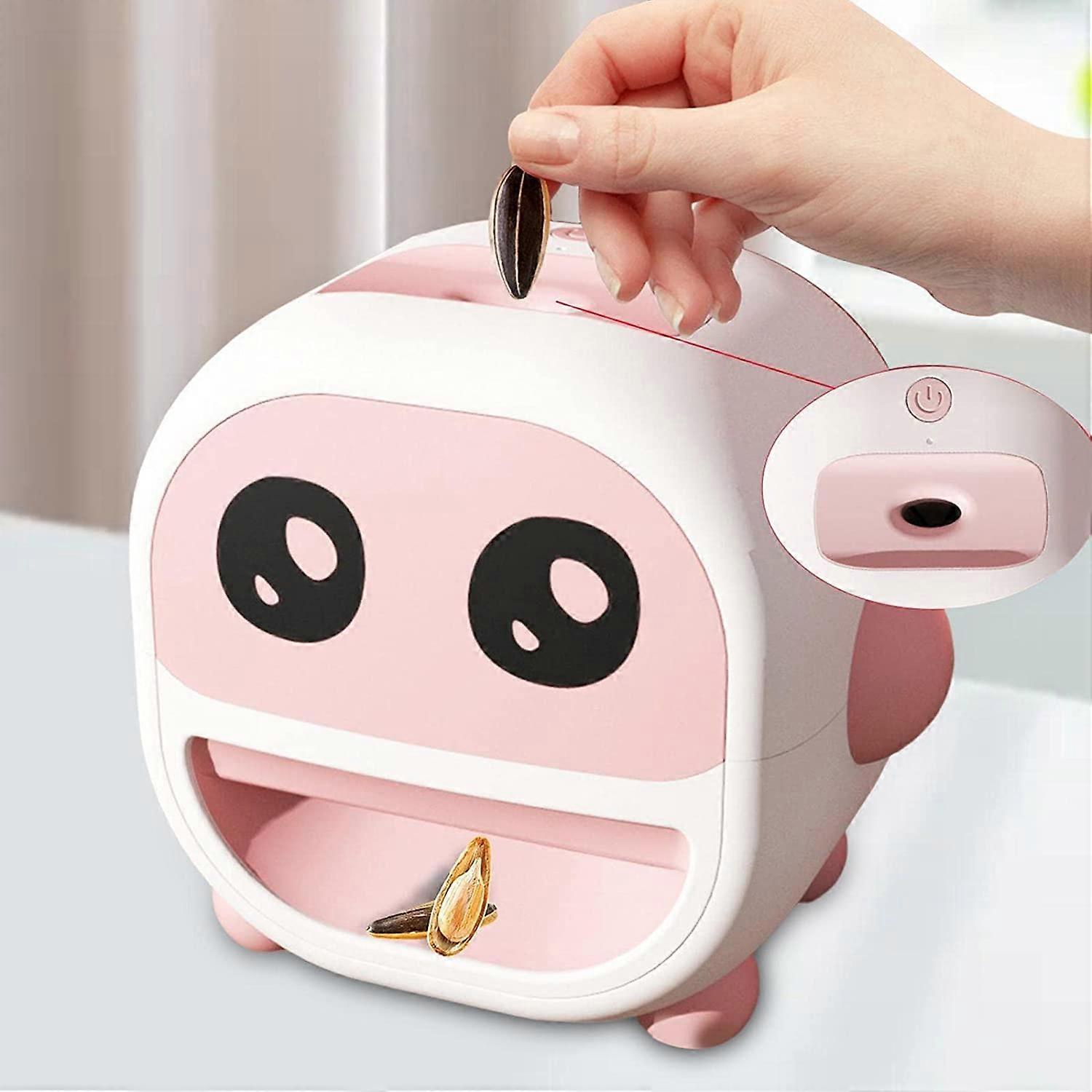 Automatic Peeling Opener,Electric Melon Seeds Peeling Machine, Pink