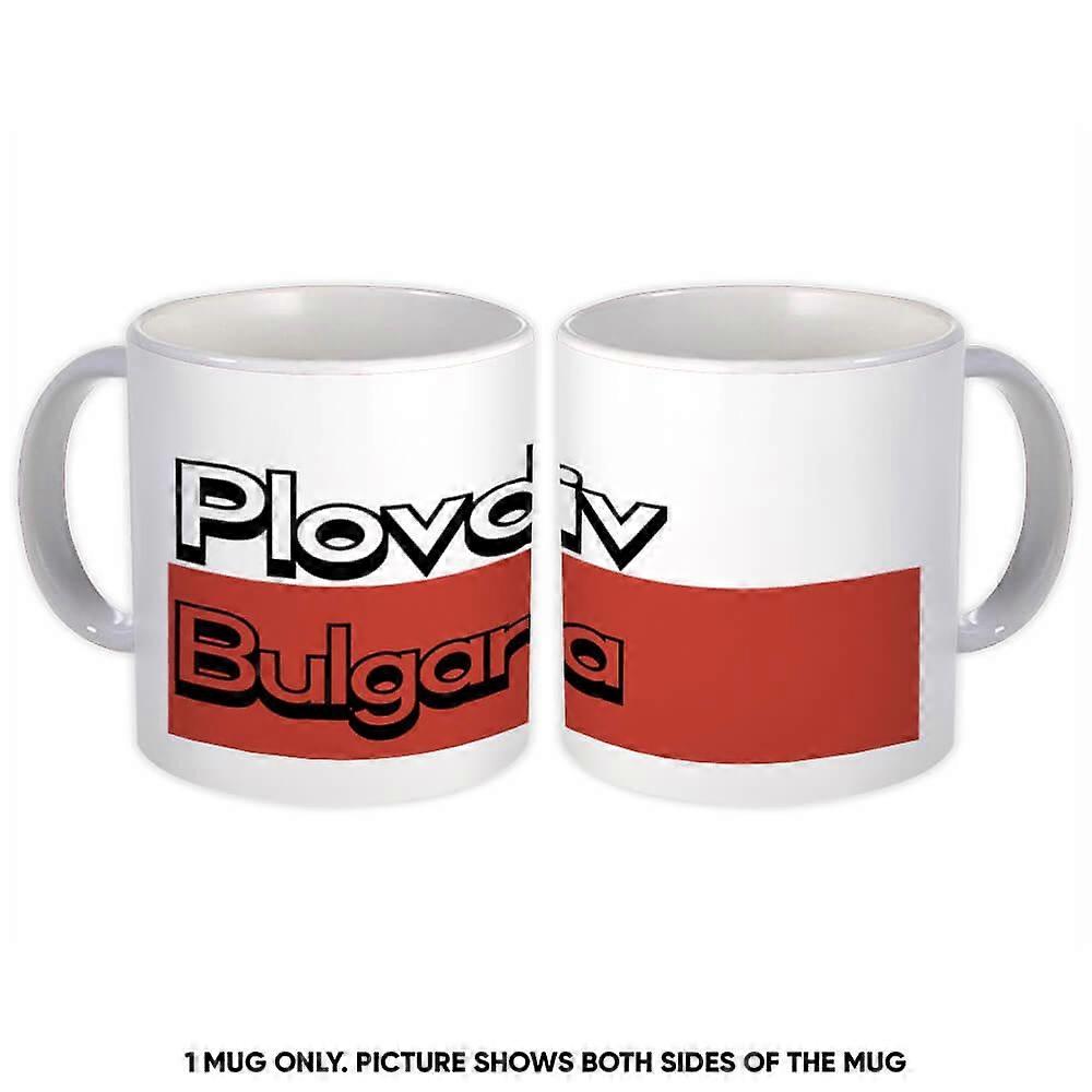 Gift Mug: Plovdiv Bulgaria Rectangle