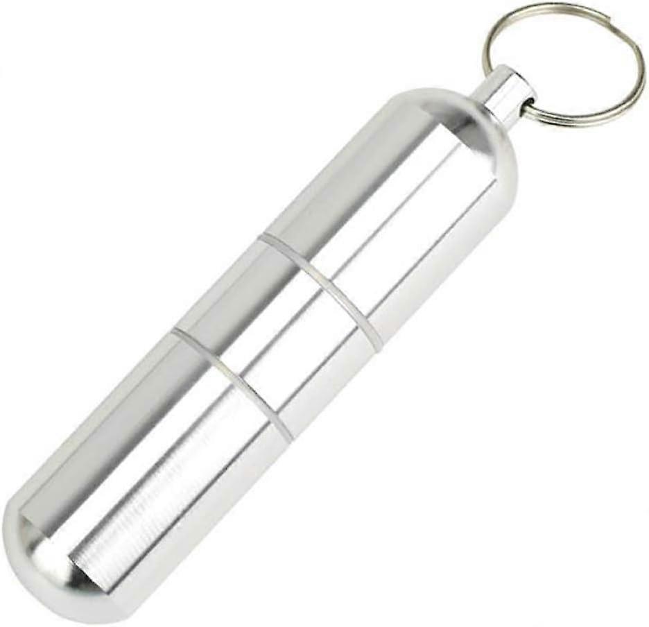 Cigarette Case Mini Small Metal Cigarette Holder, Unique Round Design Portable Cigarette Case