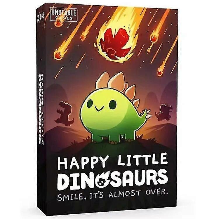 Happy Little Dinosaurs Board Game Basic Expansion Edition Reunion Camping Theme Party Game Interactive Playing Card Toy Kid Gift