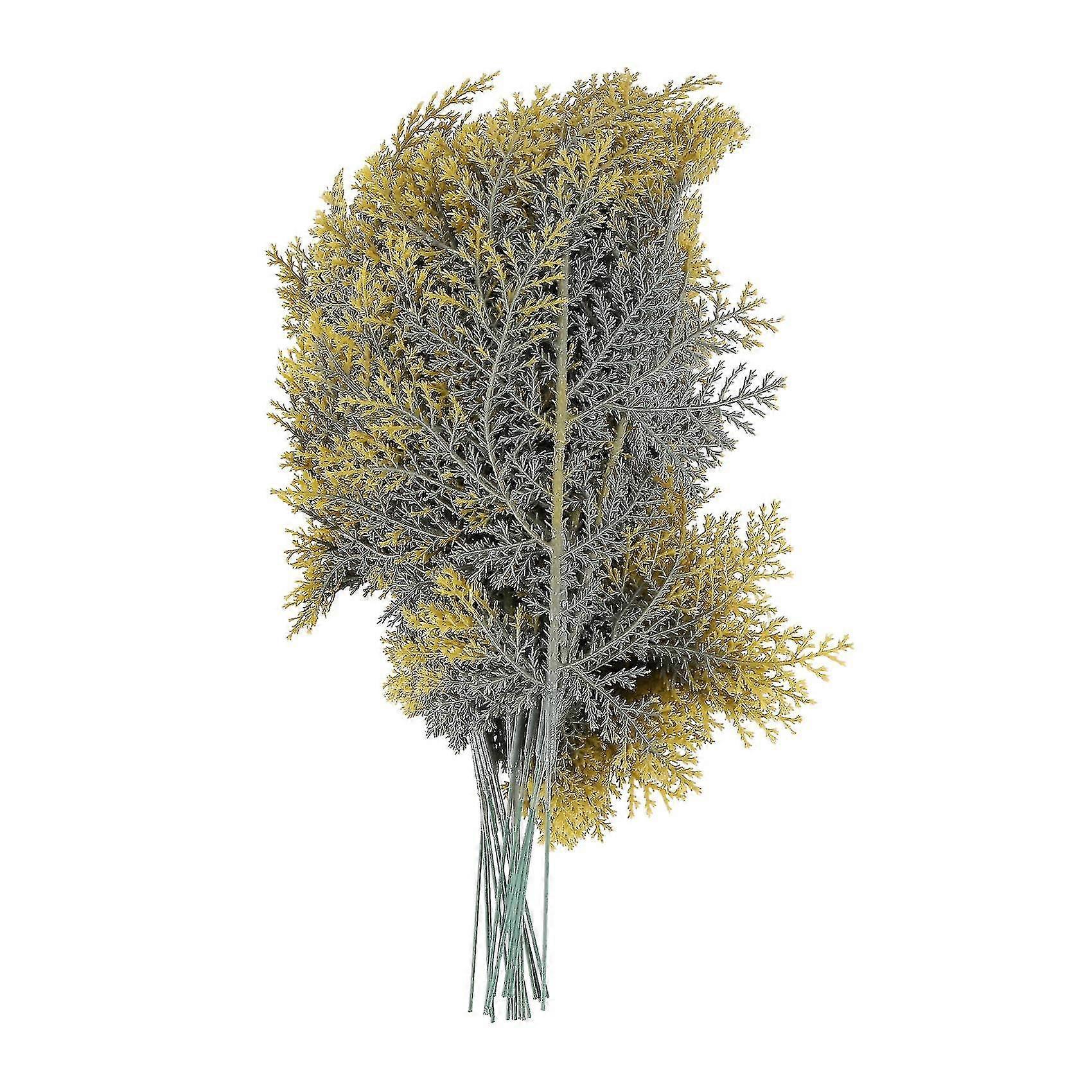 20 db mesterséges cédrus gallyak Faux cédrus spray ágak Cédrus gally szárak gallyak Picks Diy Accessor