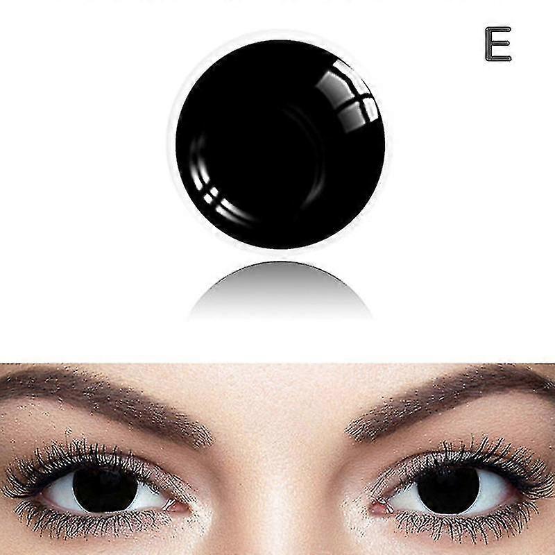 Halloween színes kontaktlencsék Anime Cosplay szemlencsék lencsék lencsék - mind fekete-fekete