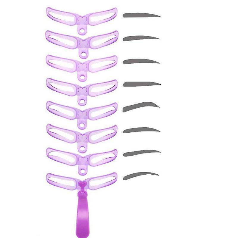 Eyebrow Shaper Makeup Template  Shaping Stencil Kit