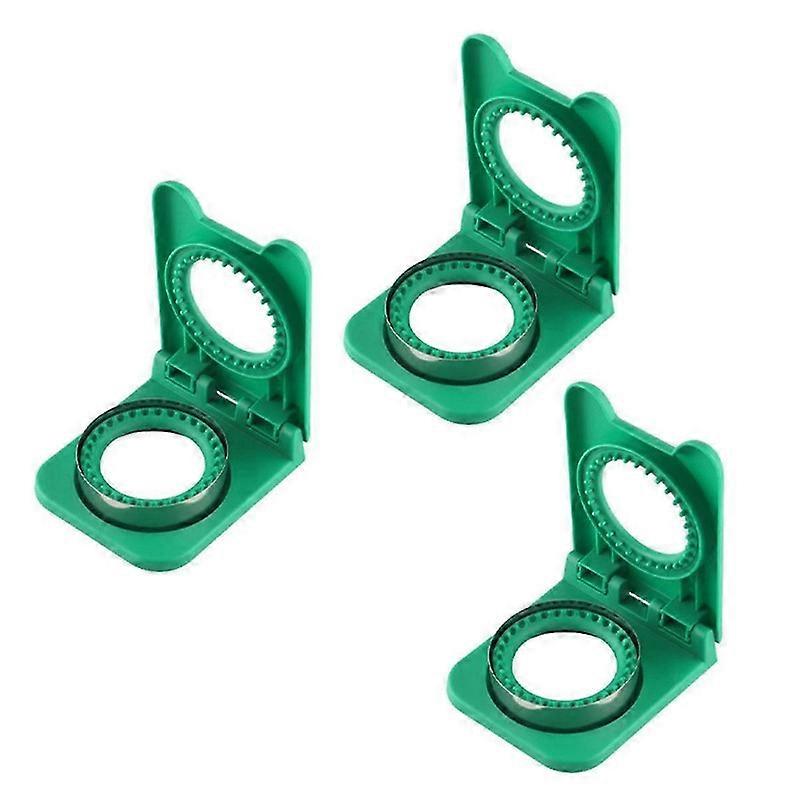 Round Breakfast Sandwich Bread Cutting Mold Toast Pocket Bread Making Tool Kitchen Utensils Green