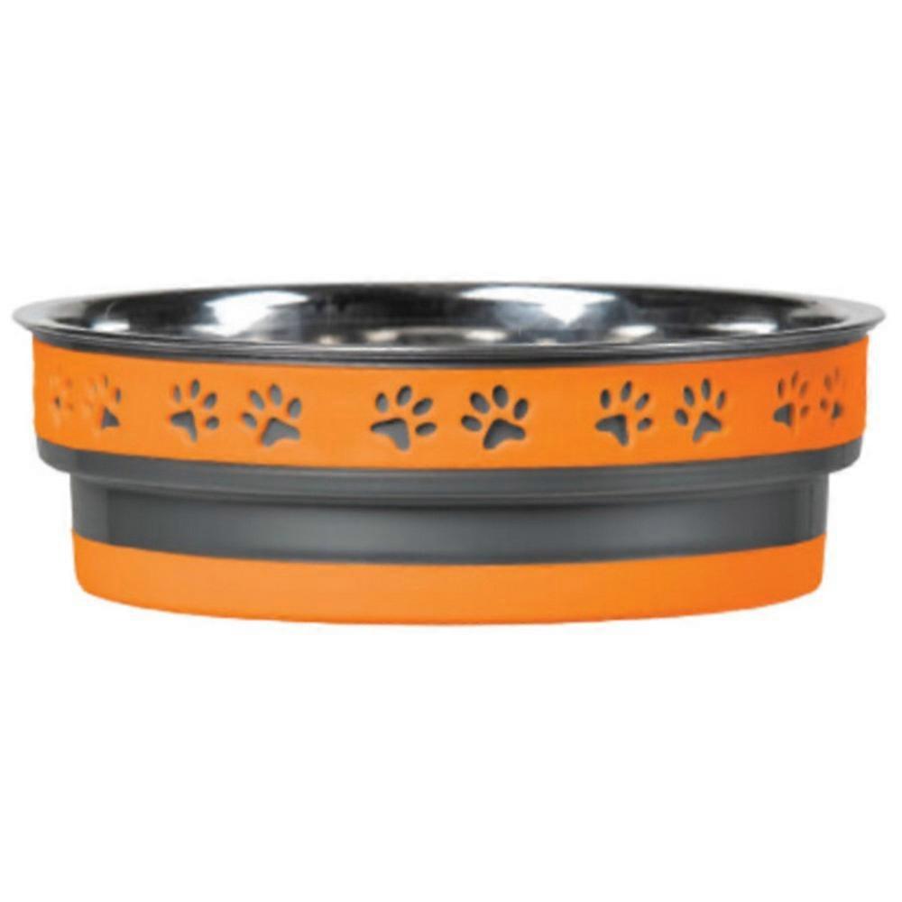 Loving Pets Corsa Pet Bowl, Inferno Orange, 1 Each / Small