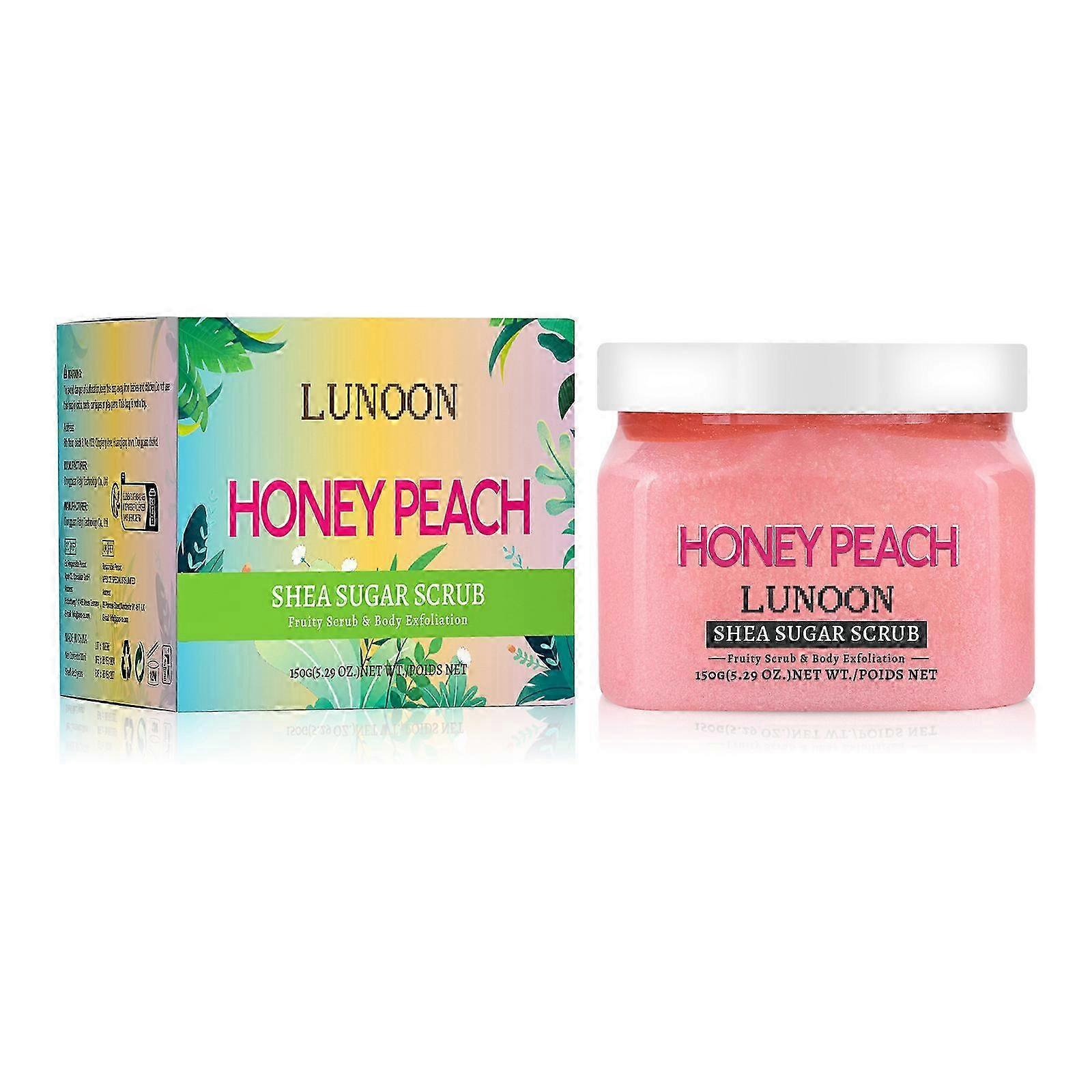 Exfoliating scrub, - Moisturizing and Exfoliating Body, Face, Hand, Foot Scrub - Fights Fine Lines, Wrinkles - Great Gifts for Women & Men, fruity bo
