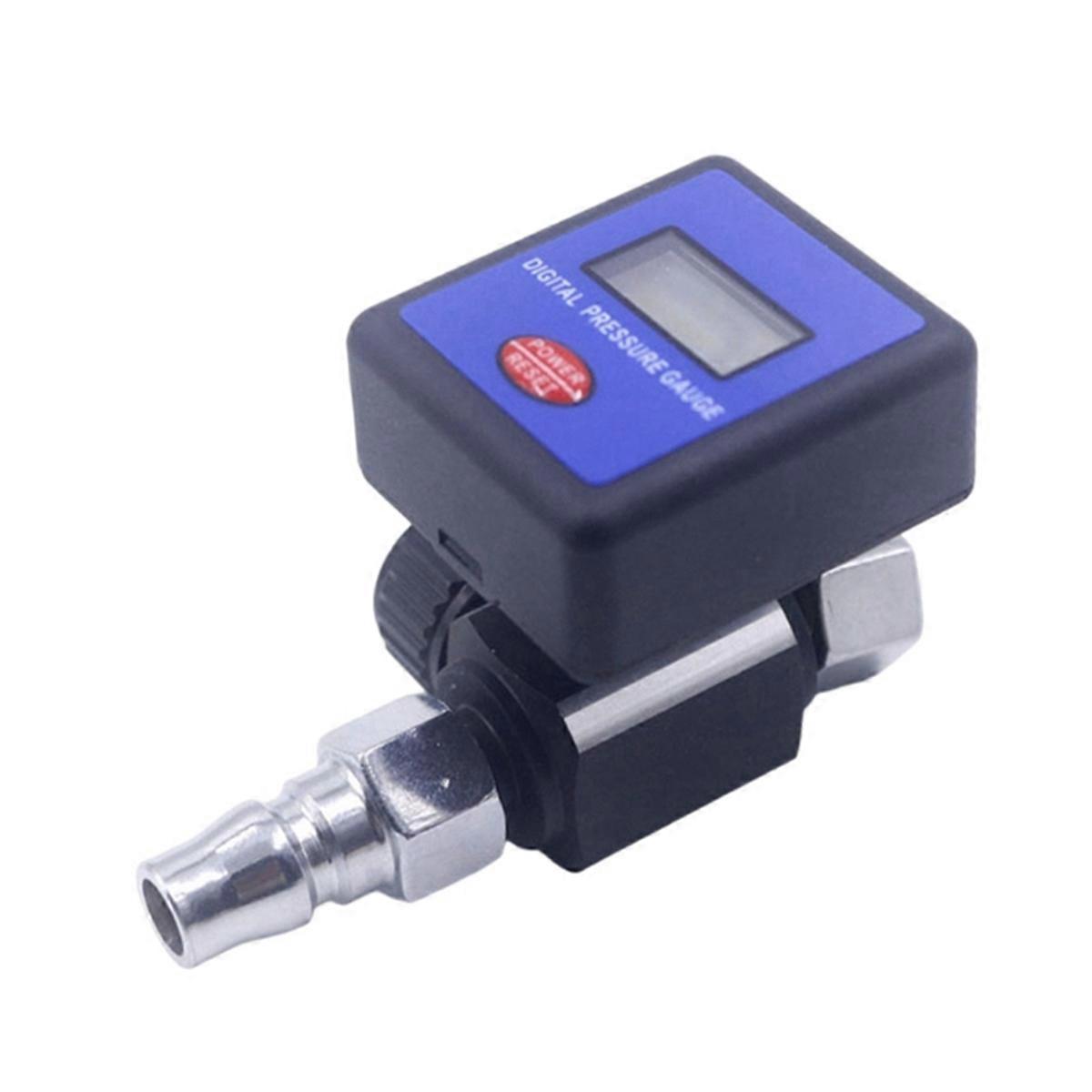 Digital 1/4In 145PSI Air Pressure Regulator Gauge Control Valve Digital Pressure Regulating Valve f