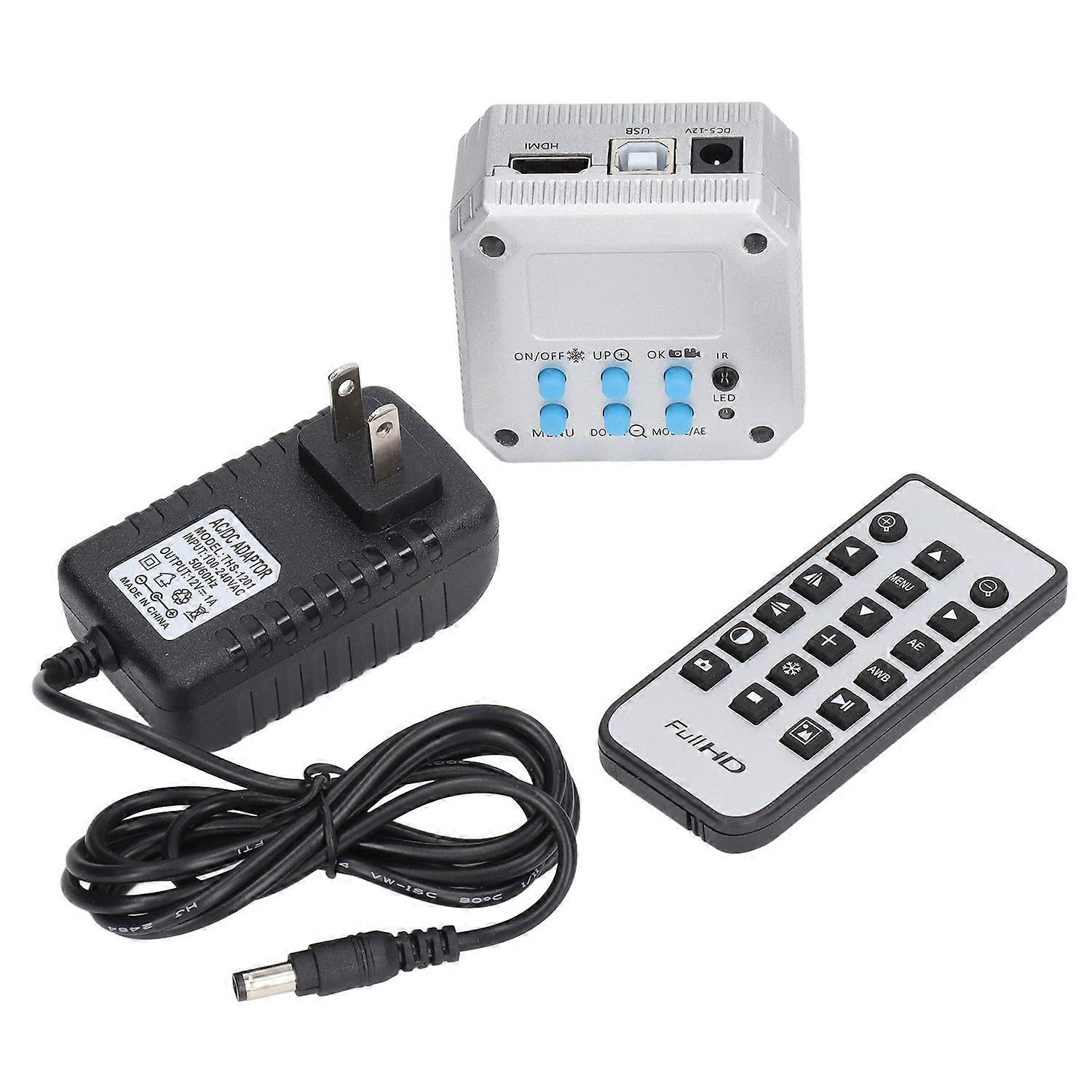 Industrial Camera 48MP HD Photo Video Microscope Camera 100‑240V for Maintenance