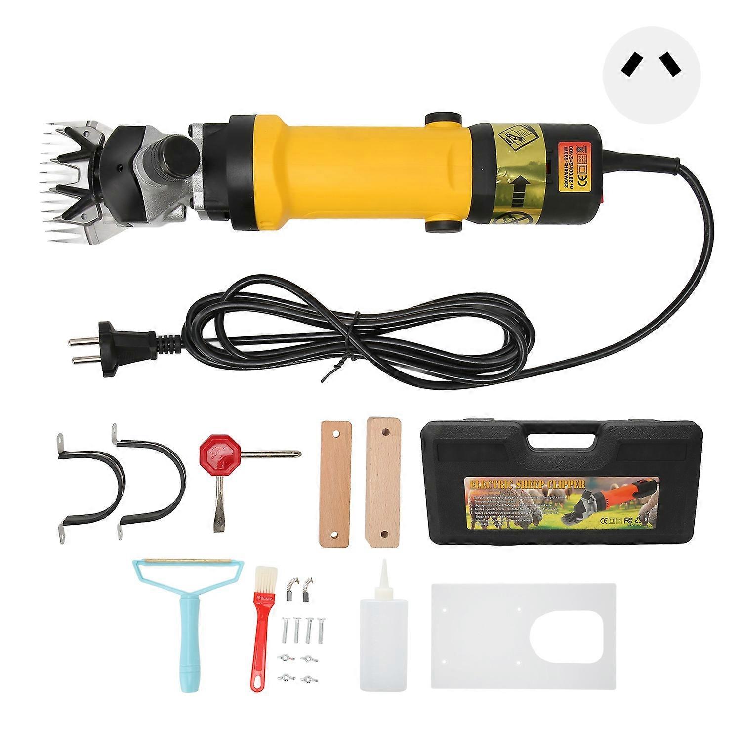 Carpet Trimmer with Shearing Guide Up to 2400RPM Low Vibration Rug Trimmer Electric Sheep Shears for