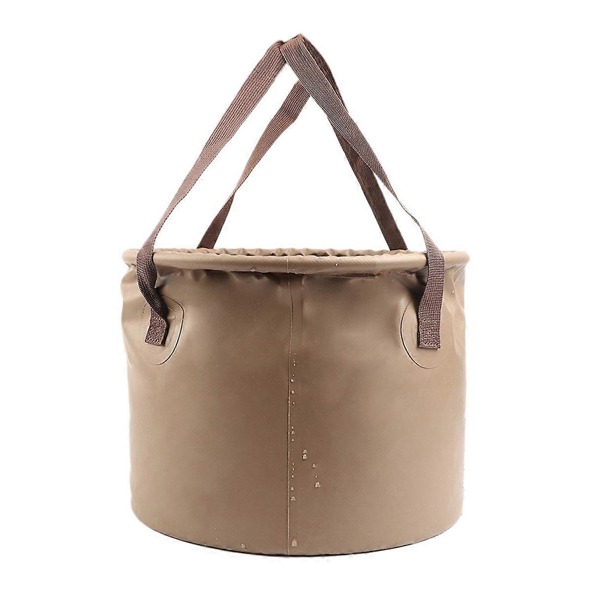 Outdoor Portable Folding Bucket Portable Fishing Water Storage Container Camping Travel Portable Pi