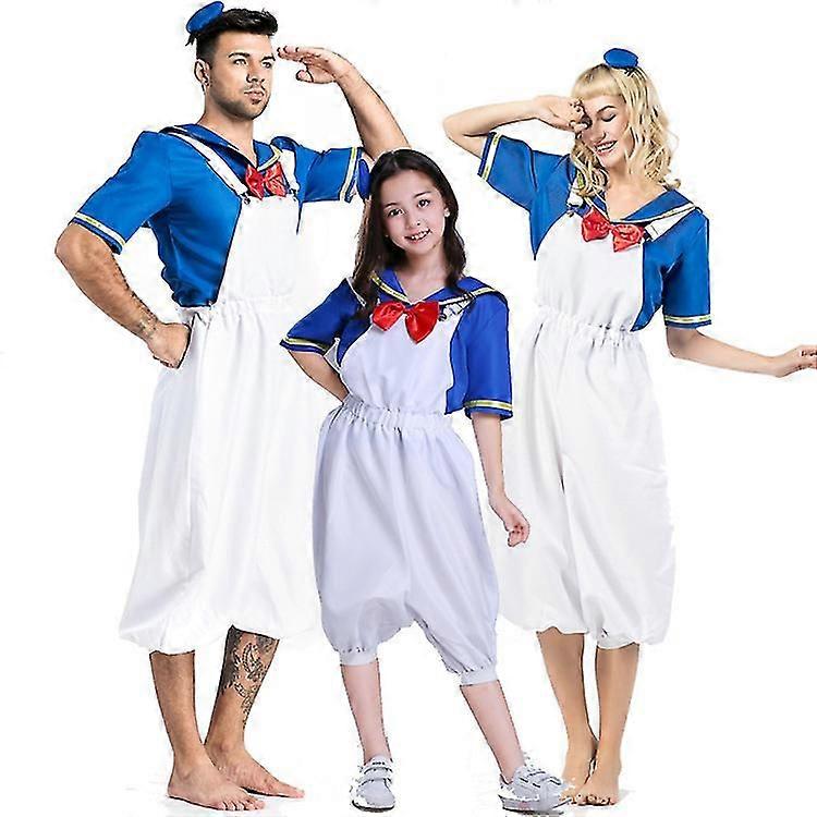 Halloween Costume Donald Duck Combo Performance Costume Parent-child Costume Role Play SHJ