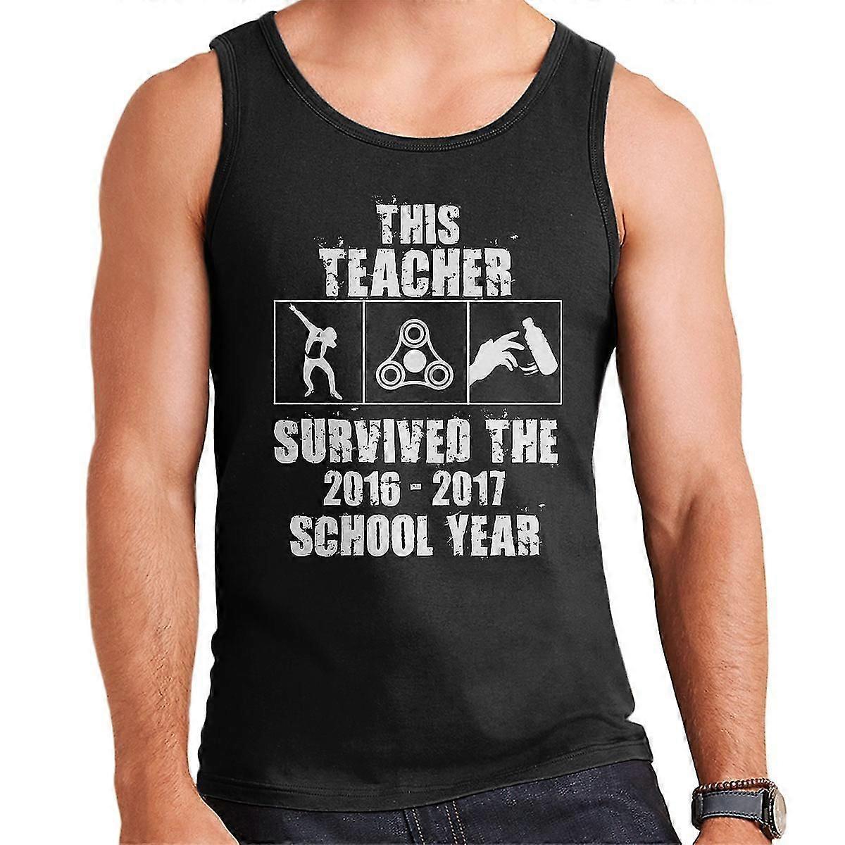 This Teacher Survived The Teaching Year Men'S Vest