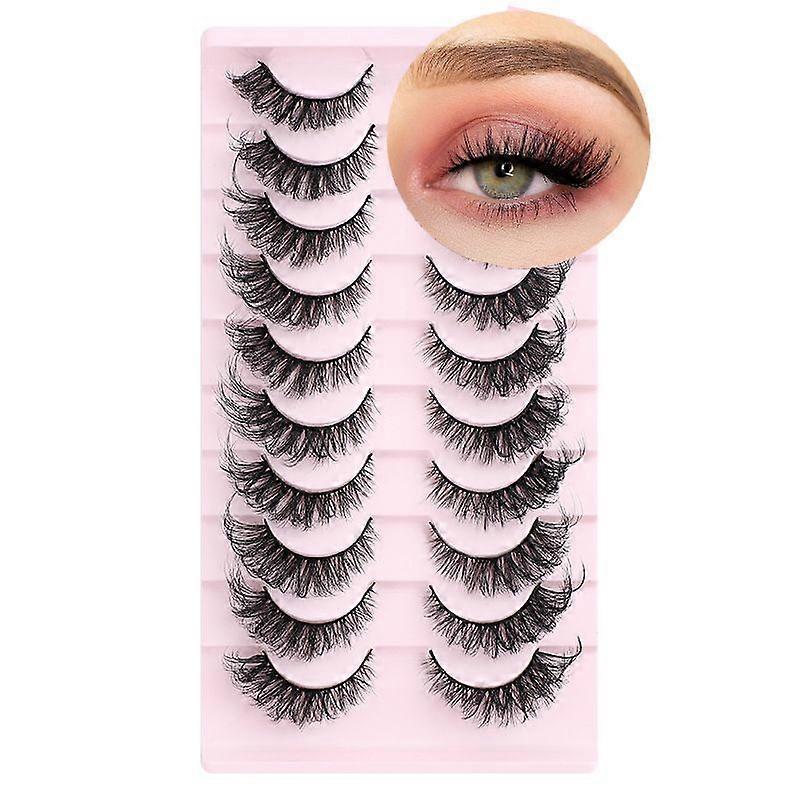 Fox Eye Lashes Wispy Faux Mink Lashes