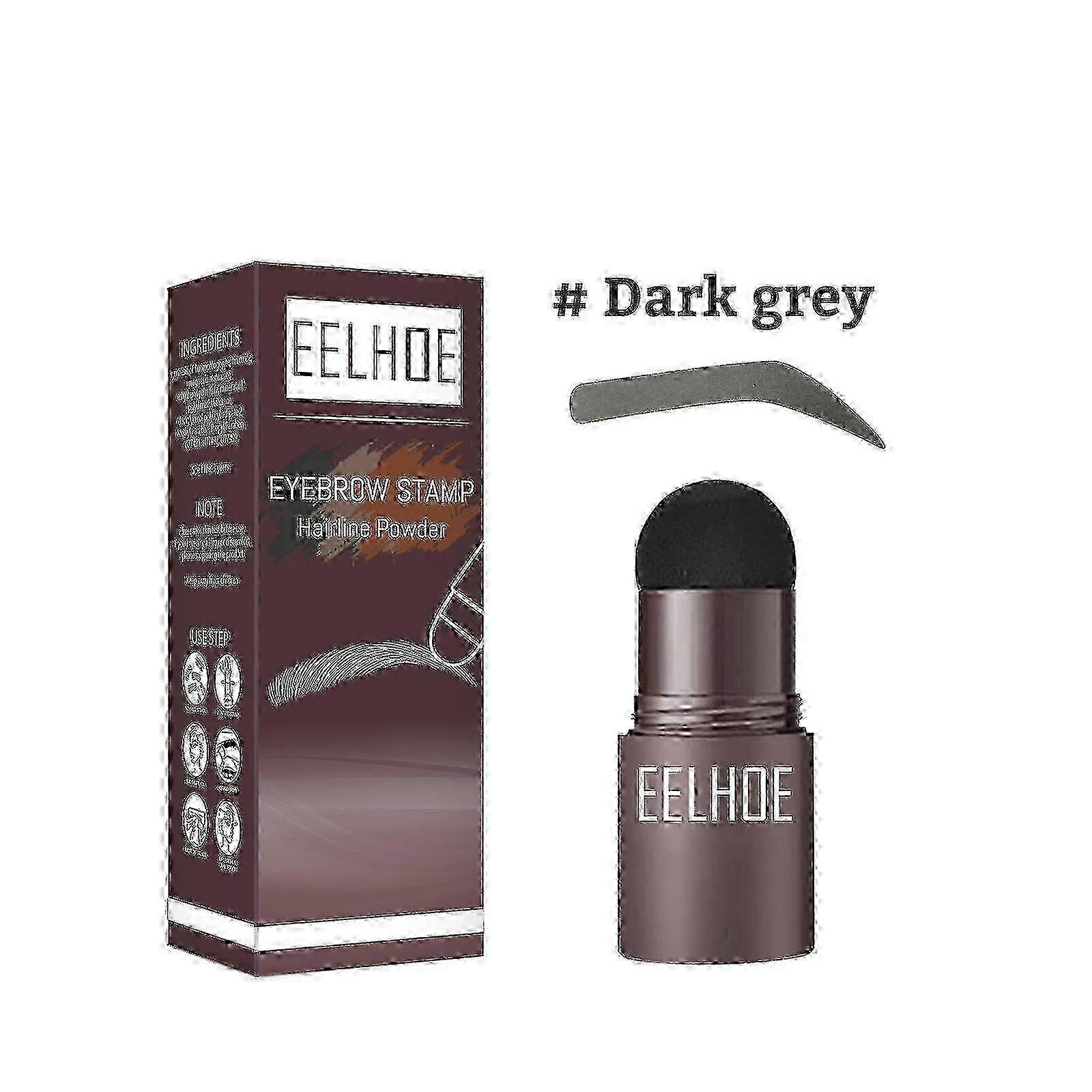 Wenkbrauw Poeder Haarlijn Shading Poeder Retoucheren Wenkbrauw Vulling Haarlijn Shading Shade Donkergrijs -