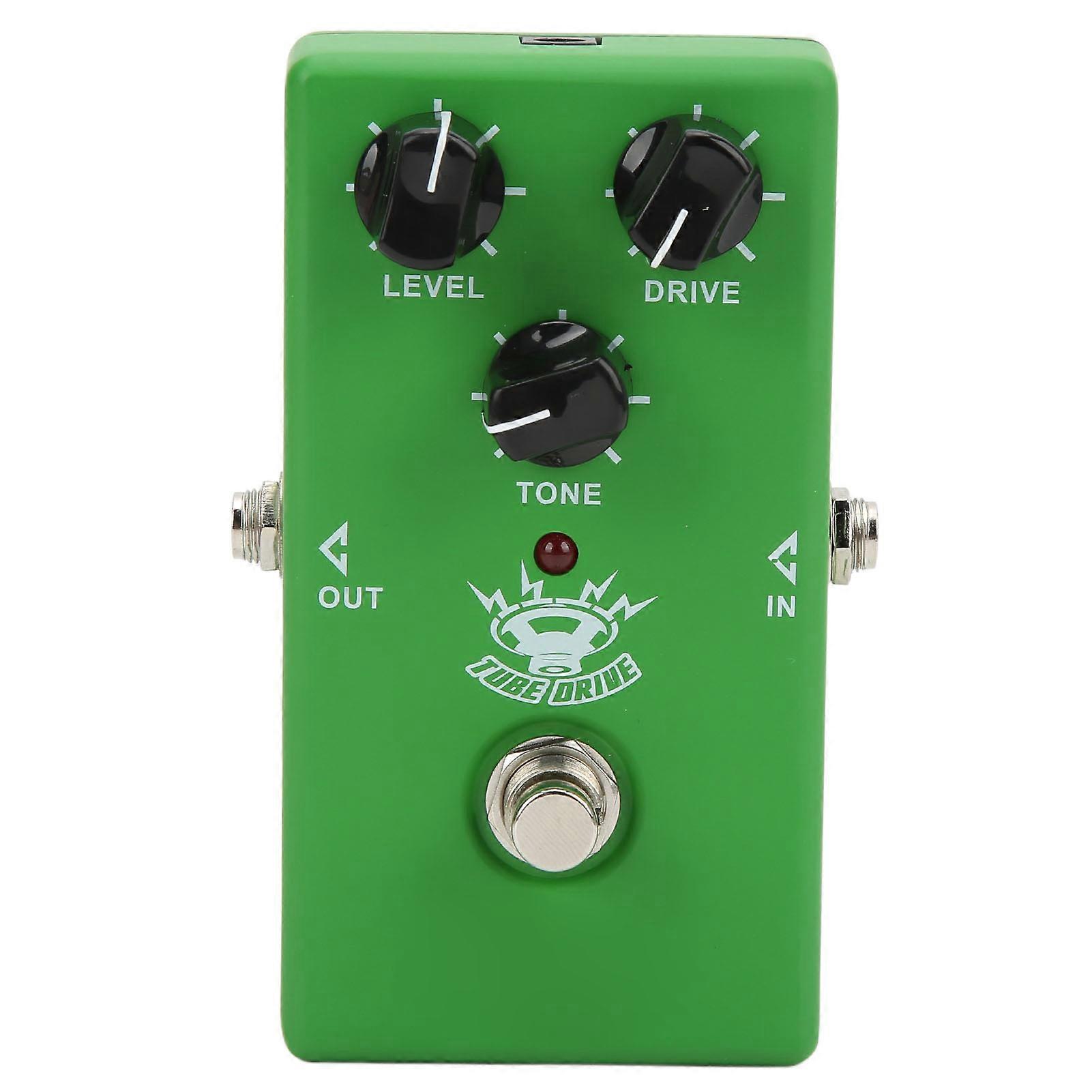 Pedał efektów gitarowych TUBE DRIVE Analog Overdrive Akcesorium do pojedynczego instrumentu Zielony