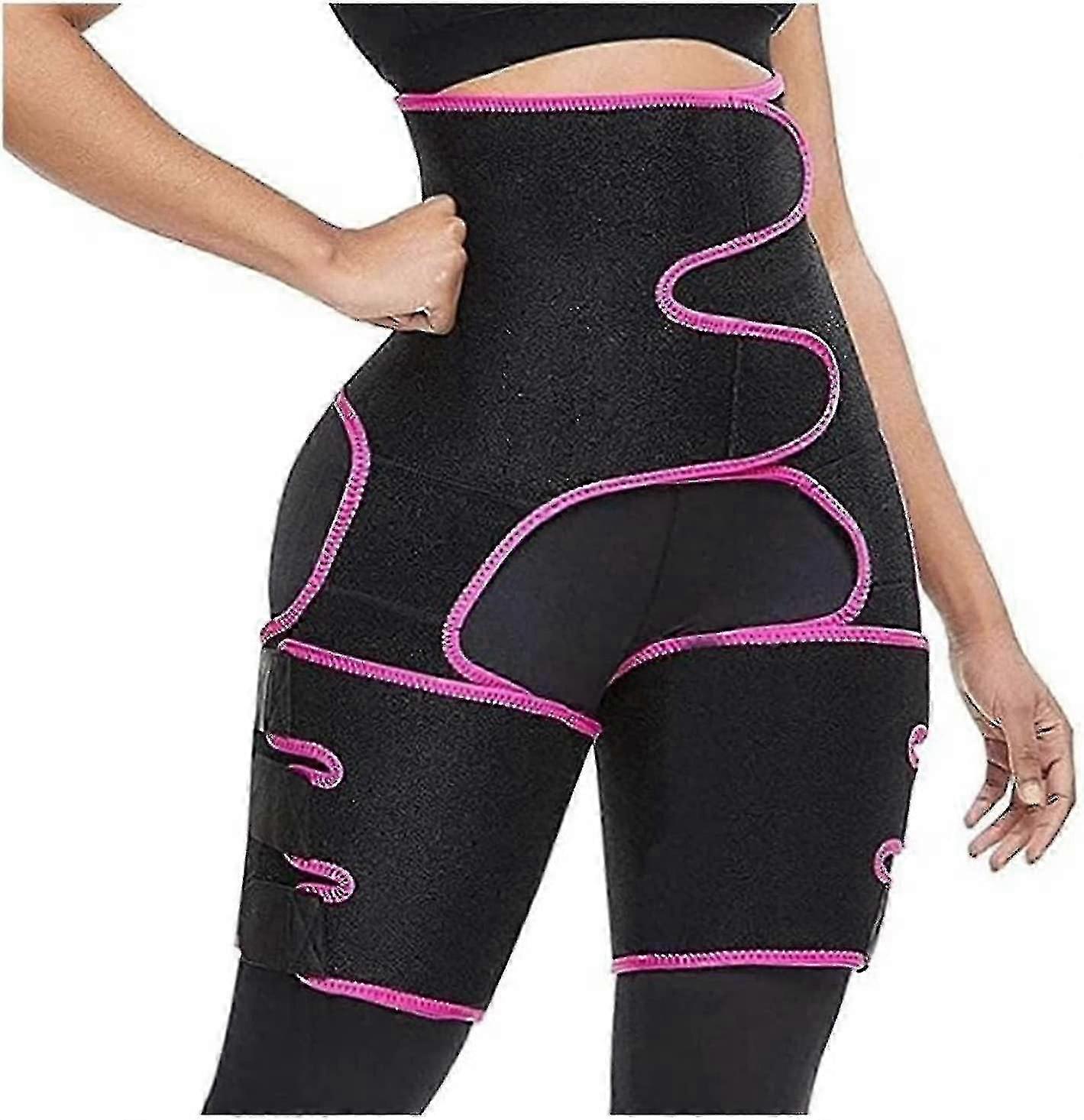 Cintura di correzione per ginocchiere per cosce con supporto per cosce di compressione per fitness, corsa, sudorazione (xl) g20242083498