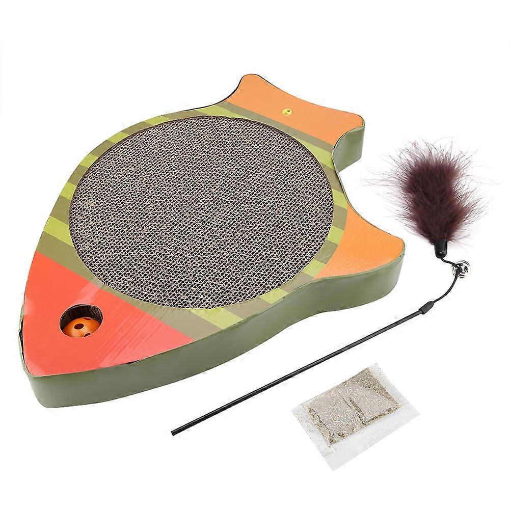 Pet Cat Scratching Board Cats Toy Funny Cat Stick for Grinding Paws