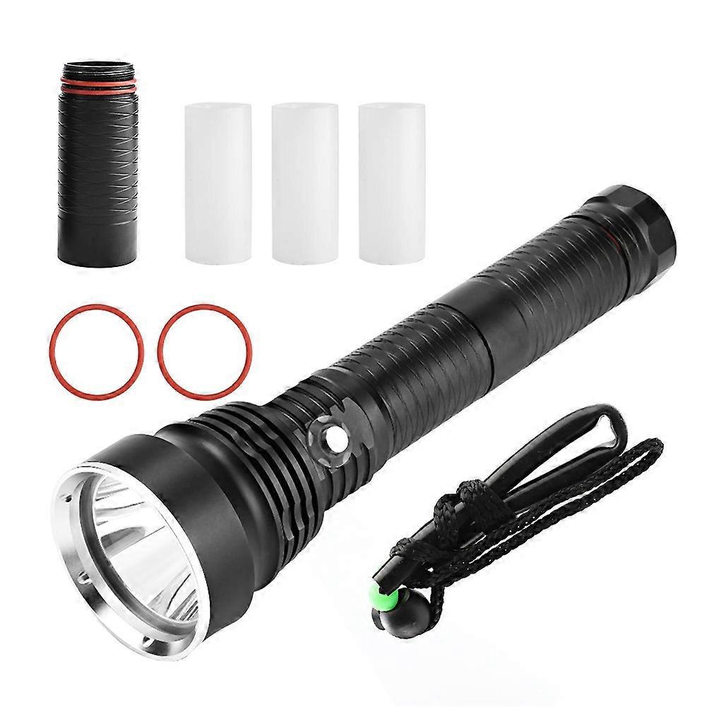 Outdoor LED Diving Flashlight Underwater Torch High Brightness