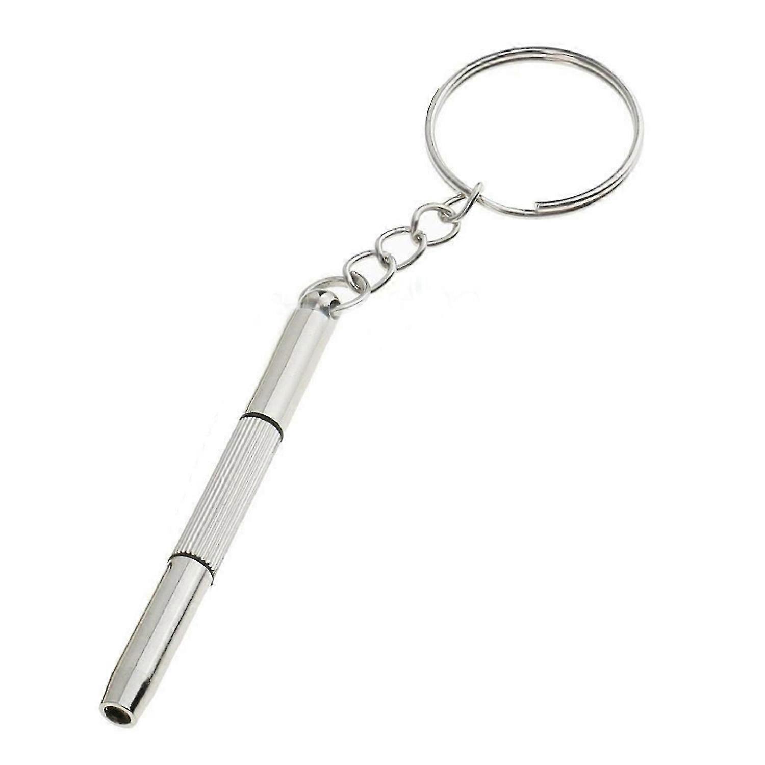 100Pcs Multifunction 3 in 1 Eyeglasses Screwdrivers Repair Tools with Keychain