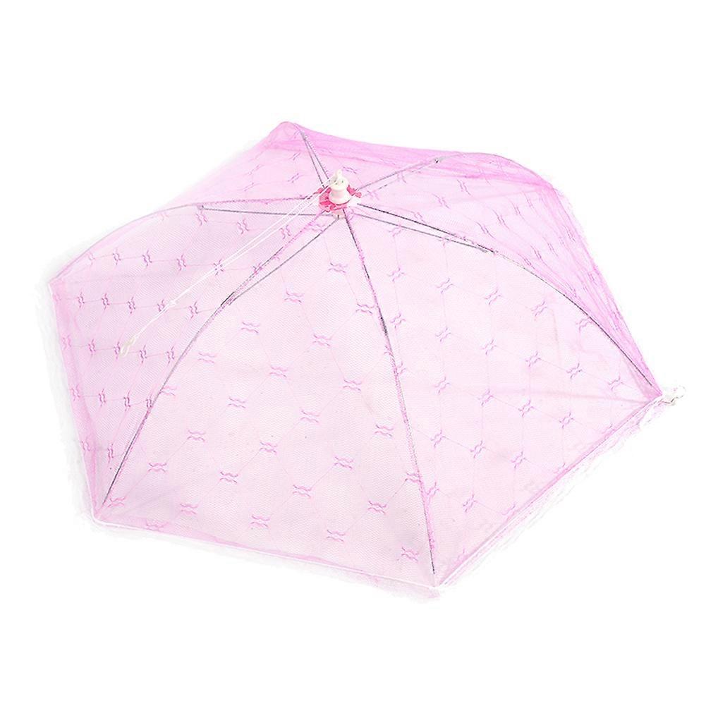 Collapsible Food Cover Protector Pop Up Mesh Net for BBQ, Picnic, Party, and Camping - Fly and Wasp Protection