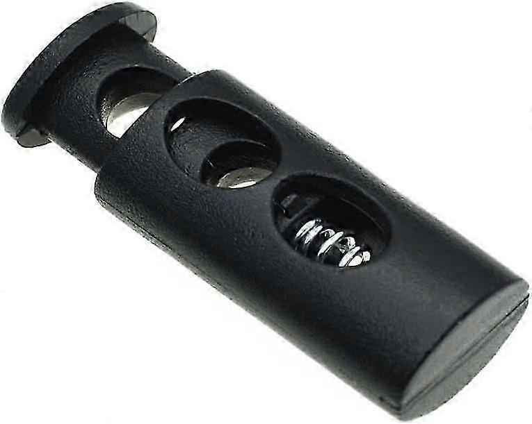 20pcs/pack Cord Lock Toggle Clip Stopper Plastic Belt Buckle Package Accessories