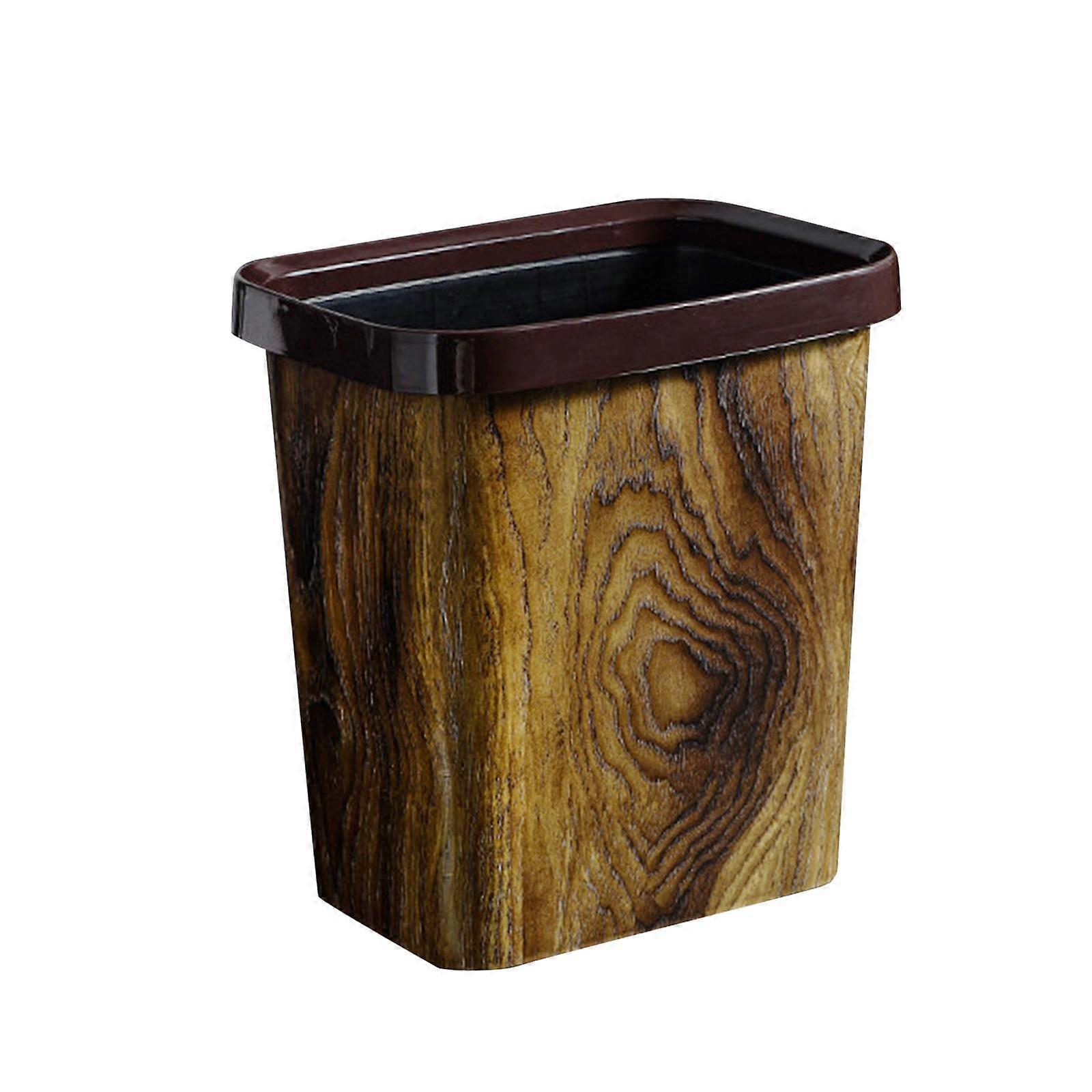 Trash Can Garbage Container Bin Decorative Waste Dustbin Creative Retro Style