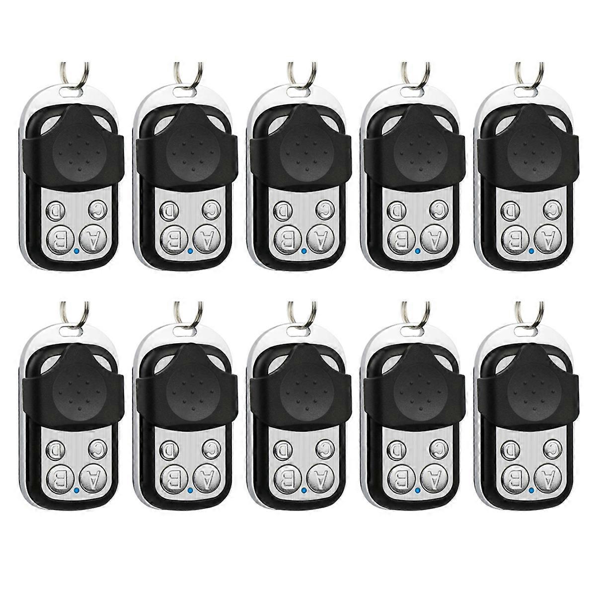 10PCS 433MHZ Remote Control 4 CH Cloner Remote Control Garage Gate Door Remote Control Replicator C