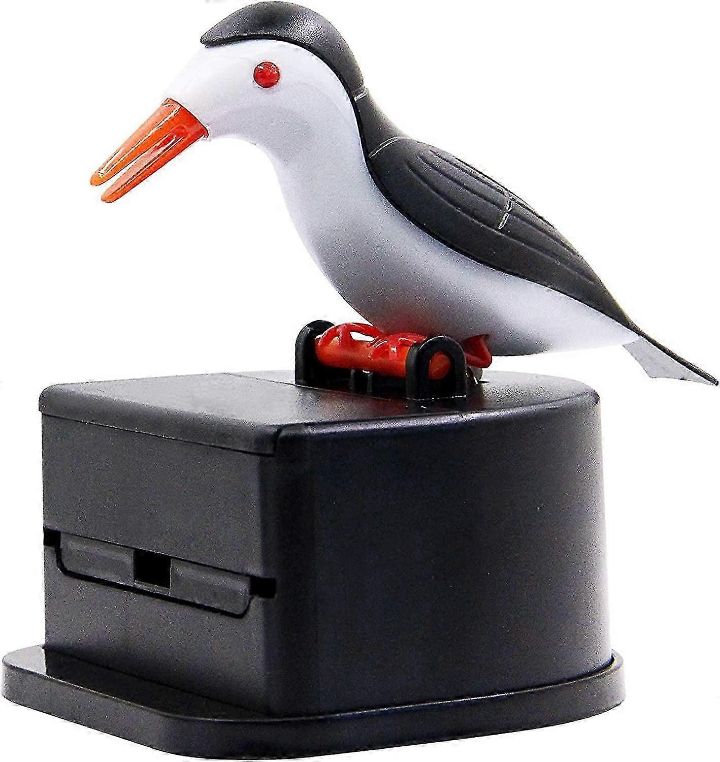 Bird Toothpick Maker, Creative Push Toothpick Bird Maker Black