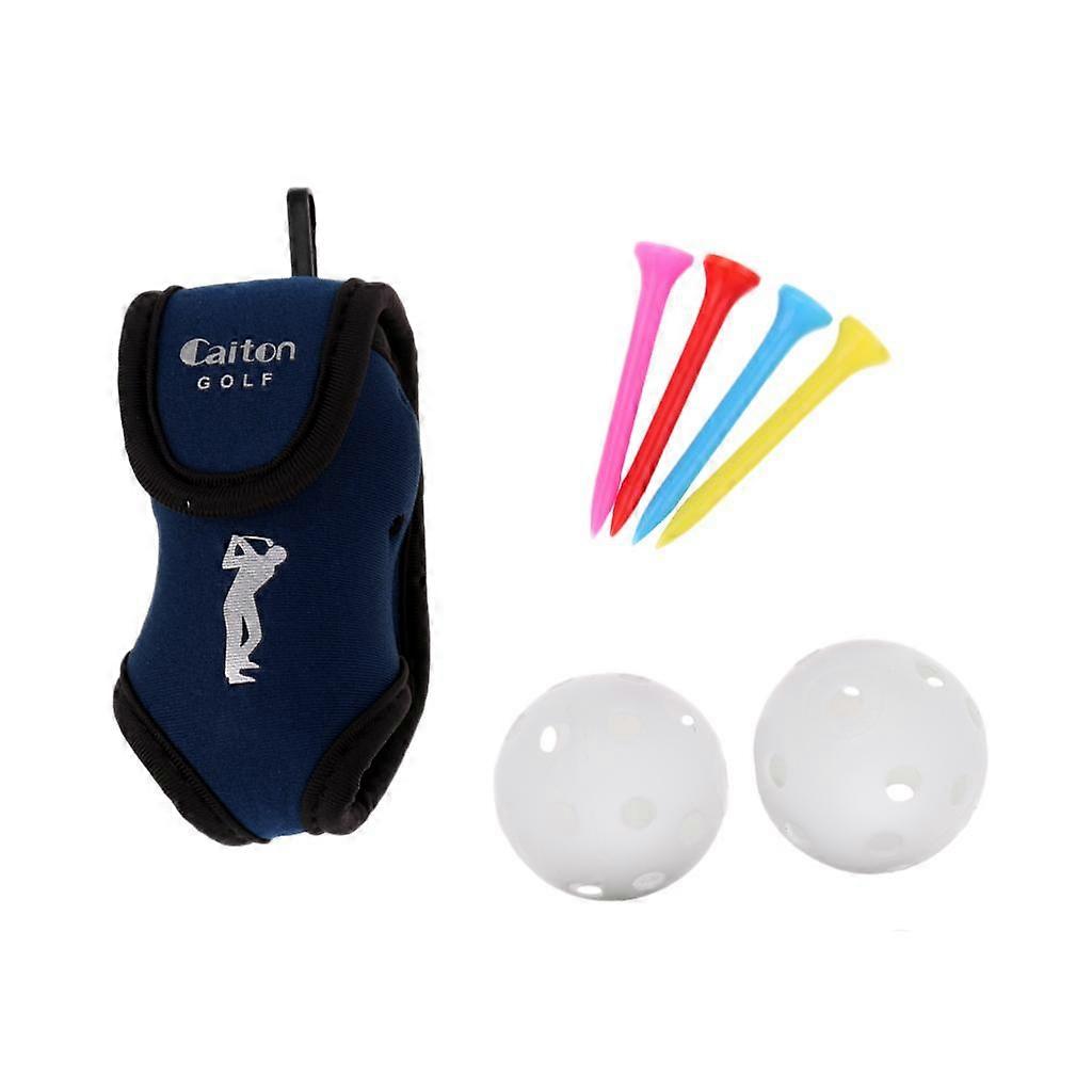 ゴルフボールホルダーベルトウエスト2ゴルフボールのパックと
