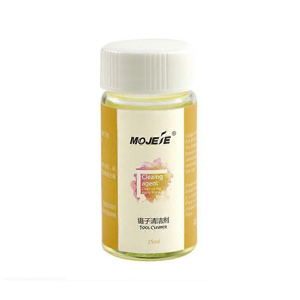 25ml Tweezers Cleaner Αφαιρέστε γρήγορα τους λεκέδες λαδιού στις φυσικές βλεφαρίδες