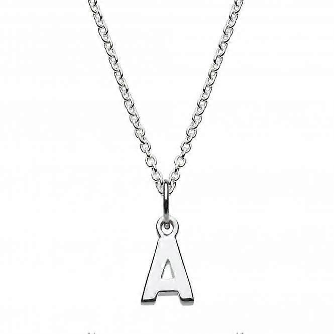 Dew Sterling Silver Dinky A Initial Pendant 9092HPA