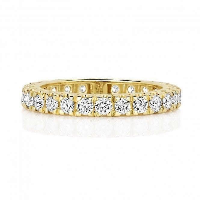 Wedding Band 18ct Gold Diamond Eternity Ring WQ260